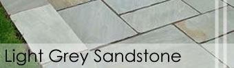 Light Grey Sandstone Paving and Patio